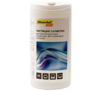 Салфетки чистящие для экранов мониторов, плазменных, ЖК телевизоров, ноутбуков Silwerhof Daily, 100 шт., в тубе Салфетки чистящие для экранов мониторов, плазменных, ЖК телевизоров, ноутбуков Silwerhof Daily, 100 шт., в тубе