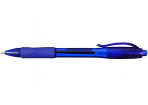 Ручка шариковая автоматическая OfficeSpace Nautilus, корпус синий, стержень синий