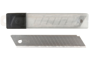 Лезвия для ножей Staff, ширина лезвия 18 мм, 10 шт.