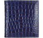 Визитница из натуральной кожи «Кинг» 4327, 115×125 мм, 2 кармана, 18 листов, рифленая синяя (средняя величина рифления) Визитница из натуральной кожи «Кинг» 4327, 115×125 мм, 2 кармана, 18 листов, рифленая синяя (средняя величина рифления)