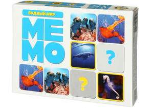 Игра настольная «Мемо», «Водный мир», 4+