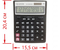 Калькулятор 12-разрядный Skainer SK-888X, черный
