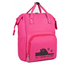 Рюкзак текстильный «Ты такой котик», 23×15×35 см, розовый