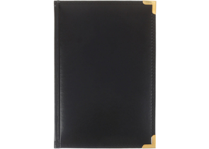 Ежедневник недатированный Delucci, 145×215 мм, 160 л., черный