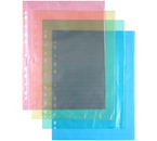 Файл А4 перфорированный Berlingo (текстурированный), 35 мкм, текстурированный, матовый, 304×218 мм (до 80 л.), 4 цвета