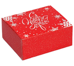 Коробка подарочная складная Sima-Land, 12×10×5 см, «С Новым годом» Коробка подарочная складная Sima-Land, 12×10×5 см, «С Новым годом»