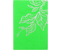 Ежедневник недатированный Bright Leaves, 140*210 мм, 136 л., зеленый