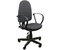 Кресло офисное Helmi HL-M30 «Престиж», обивка - серая однотонная ткань