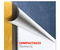 Обложки для переплета картонные D&A (А4), А4, 100 шт., 230 г/м2, темно-синие, тиснение «под кожу»