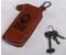 Футляр для ключей «Король дороги», 5*12 см, коричневый