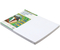 Обложки для переплета картонные D&A (А3), А3, 100 шт., 230 г/м2, белые, тиснение «под кожу»