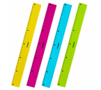 Линейка пластиковая «Юнландия» Color, 30 см, ассорти Линейка пластиковая «Юнландия» Color, 30 см, ассорти