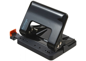Дырокол Berlingo Smart Technology, 105×90 мм, 15 л., черный