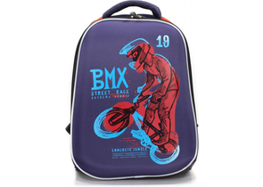 Рюкзак школьный Schoolformat Ergonomic 1 15,5L, 310×420×120 мм, BMX Racing