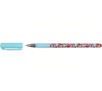 Ручка шариковая Lorex Slim Soft Grip с рисунком, Forever And Ever, стержень синий