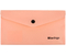 Папка-конверт пластиковая на кнопке Berlingo Instinct С6 (А6), толщина пластика 0,20 мм, фламинго