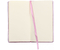 Книжка записная Crystal Collection, 100*181 мм, 96 л., «Розовый кварц»