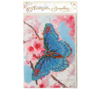 Алмазная вышивка (мозаика) с частичным заполнением Sima-Land, 15×21 см, «Бабочка» Алмазная вышивка (мозаика) с частичным заполнением Sima-Land, 15×21 см, «Бабочка»