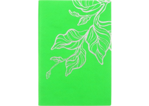 Ежедневник недатированный Bright Leaves, 140×210 мм, 136 л., зеленый