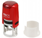Автоматическая оснастка Colop R24 (в боксе), для клише печати ø24 мм, корпус красный