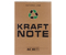 Блокнот на гребне Kraft Note, 200*290 мм, 80 л., клетка