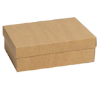 Коробка подарочная складная, 21×15×7 см, крафтовая