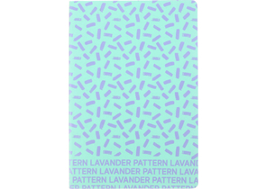 Ежедневник недатированный Urban, 143×210 мм, 136 л., Pattern Lavender