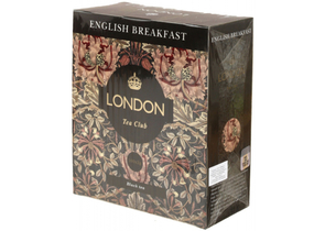 Чай London Tea Club, 200 г, 100 пакетиков, English Breakfast, черный чай