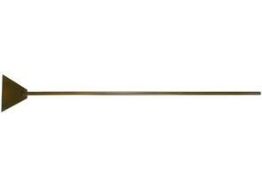 Ледоруб металлический с черенком, 19×12,5 см, длина черенка - 120 см