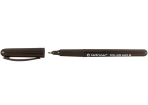 Роллер Centropen 4665M, толщина линии 0,7 мм, черный