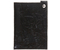 Футляр для паспорта «Кинг» 6053, 100*140 мм, рифленый, черный
