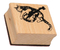 Штамп декоративный деревянный «Кошка со скрипкой», 5*4*2,5 см