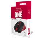 Мышь компьютерная Smartbuy One SBM-352, USB, проводная, черно-красная