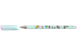 Ручка шариковая Lorex Slim Soft, Cat-Mermaid, стержень синий