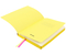 Ежедневник недатированный Berlingo Radiance, 143*210 мм, 136 л., желтый/розовый градиент