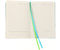 Ежедневник недатированный Berlingo Radiance, 143*210 мм, 136 л., голубой/зеленый градиент