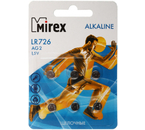 Батарейка щелочная дисковая Mirex Alkaline, AG2, LR726, 1.5V, 6 шт.
