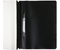 Папка-скоросшиватель пластиковая А4 «Стамм.», толщина пластика 0,18 мм, черная