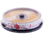Компакт-диск CD-RW SmartTrack, 4-12x, 10 шт., в тубе