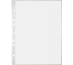 Файл А4+ перфорированный «Бюрократ Премиум», 30 мкм, гладкий, глянцевый, 215×305 мм (до 60 л.)