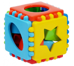 Игрушка пластиковая «Кубик логический», 8×8 см