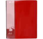 Папка пластиковая на 2-х кольцах «Бюрократ», толщина пластика 0,8 мм, красная Папка пластиковая на 2-х кольцах «Бюрократ», толщина пластика 0,8 мм, красная