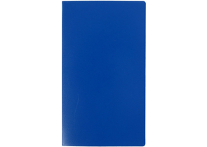 Визитница Attache Economy, 110×190 мм, 3 кармана, 20 листов, синяя