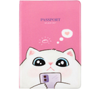 Обложка для паспорта Meshu, 92×134 мм, Meow