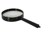 Лупа офисная Silwerhof Daily, диаметр 60 мм, увеличение в 6 раз, черная Лупа офисная Silwerhof Daily, диаметр 60 мм, увеличение в 6 раз, черная