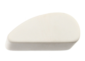 Ластик Buro Blob, 38×22×16 мм, белый