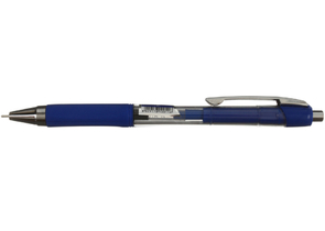 Ручка шариковая автоматическая Linc Mr. Click, корпус синий, стержень синий