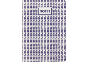Книжка записная ColorMania, 145×210 мм, 96 л., линия, Purple