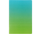Ежедневник недатированный Berlingo Radiance, 143*210 мм, 136 л., голубой/зеленый градиент
