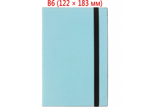 Ежедневник недатированный Berlingo Instinct (В6), 122×183 мм, 136 л., черный/аквамарин